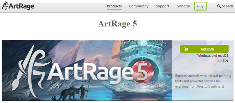 Artrage Procreate alternative for windows and mac