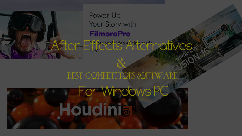 After Effects Alternatives & Best Competitors Software For Windows PC