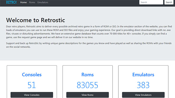 free and fastest Game Rom Site