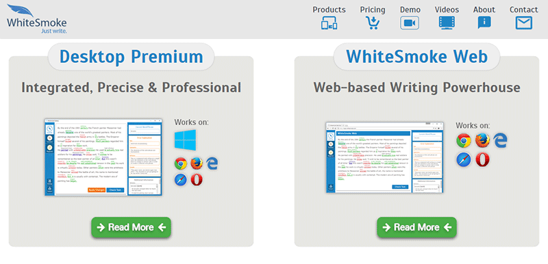 whitesmoke grammar, spelling, and punctuation corrections tool