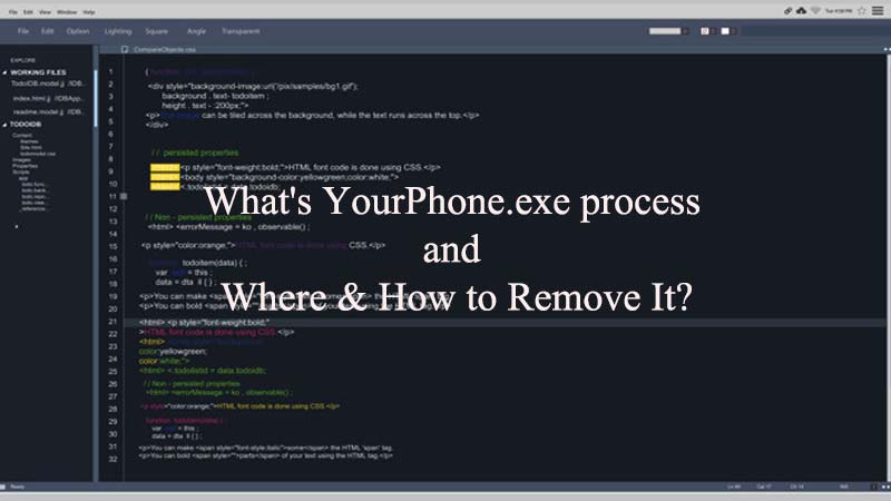 YourPhone.exe process