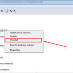 display driver uninstall to fix application Blocked From Accessing Graphics Hardware