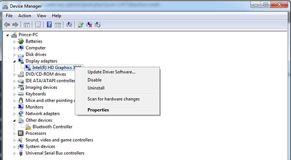 display driver update to fix video TDR failure issue in Windows PC