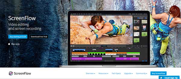 screenflow screen recording software for screen recording plus capture on pc 