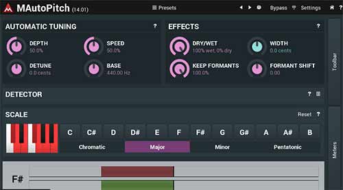 MAutoPitch Autotune plugin, Best Autotune Pitch plugin for PC