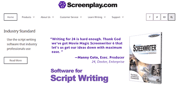 Best Software for script writing
