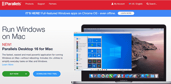 Parallels Software for desktop sharing