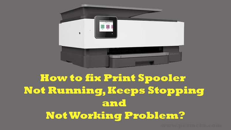 Print Spooler keeps stopping