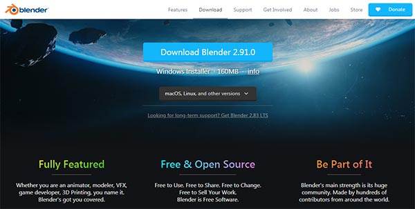 Blender Software for Low-end PC
