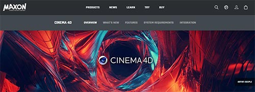 Cinema 4D software