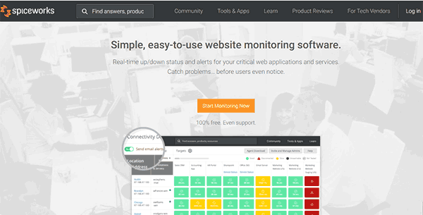 Spicework Network Monitor