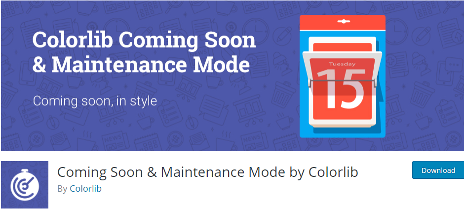 Coming Soon & Maintenance Mode by Colorlib