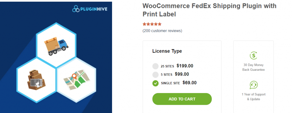 WooCommerce FedEx Shipping