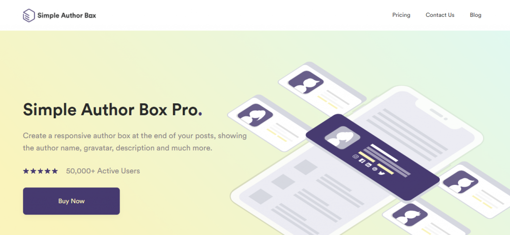 Simple Author Box Pro