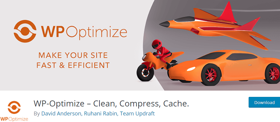 WP-Optimize - Clean, Compress, Cache