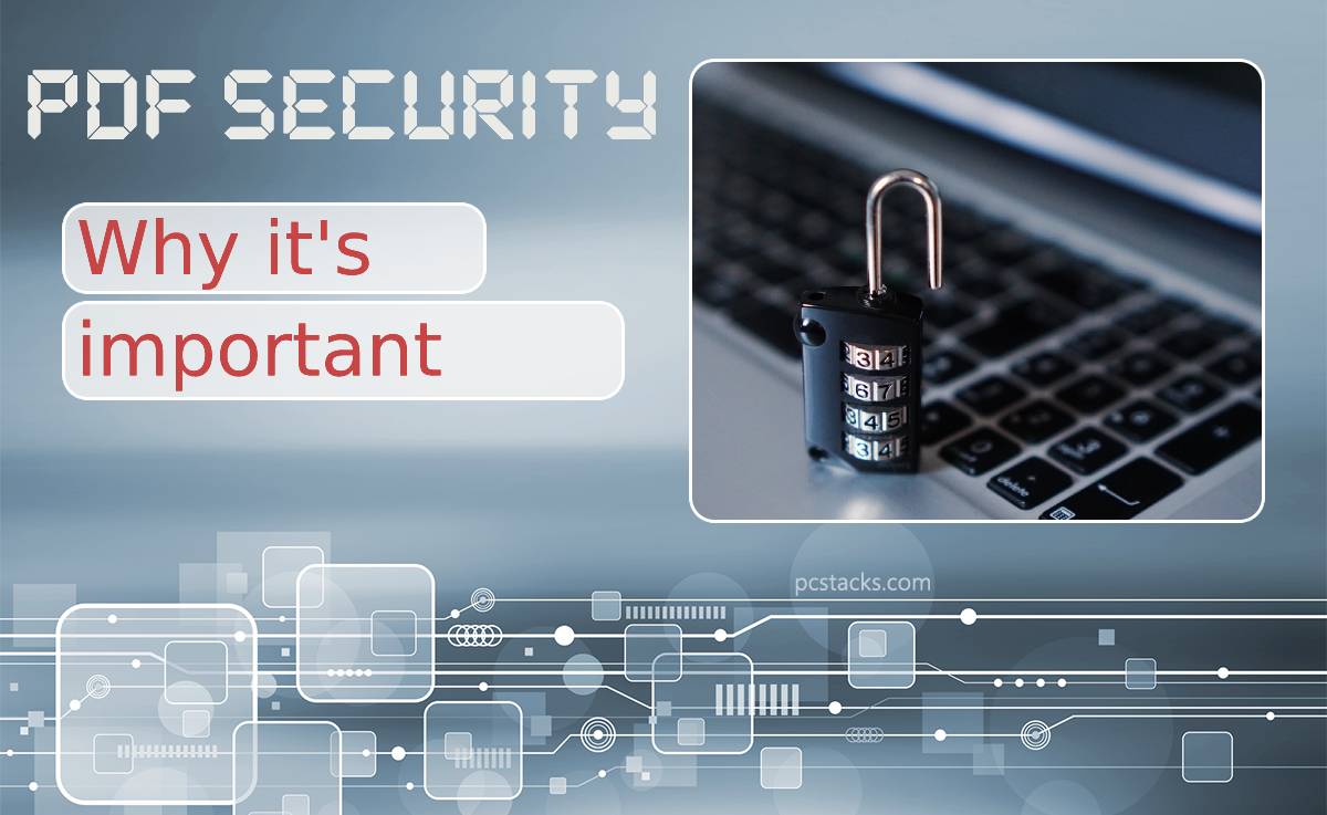PDF Security: Why It's Important for Your Company