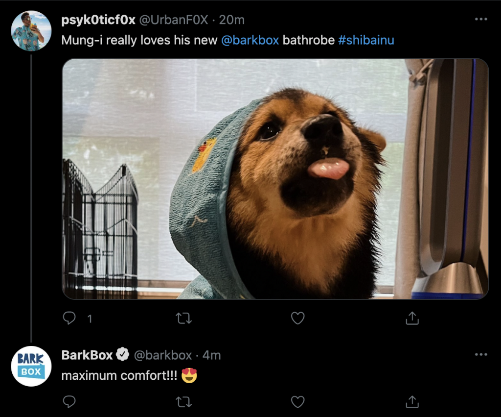 BarkBox Twitter