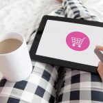 Person shopping online