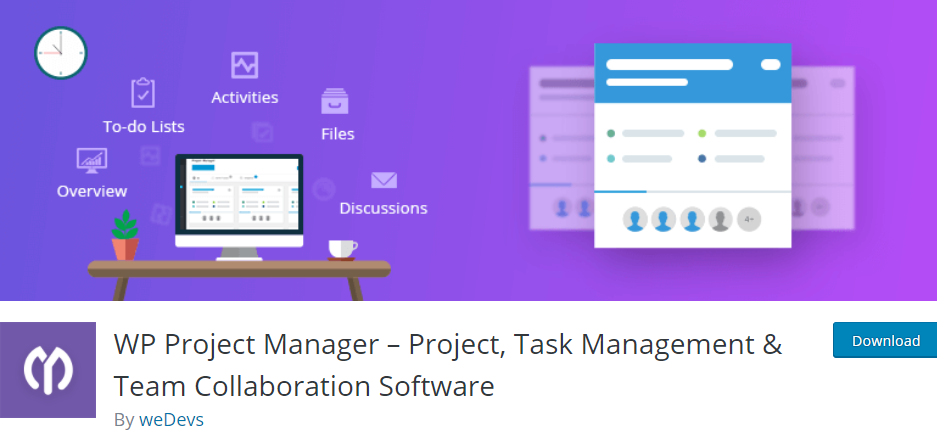 WP Project Manager - Project, Task Management & Team Collaboration Software