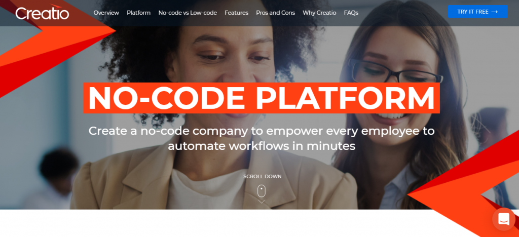 No code platform