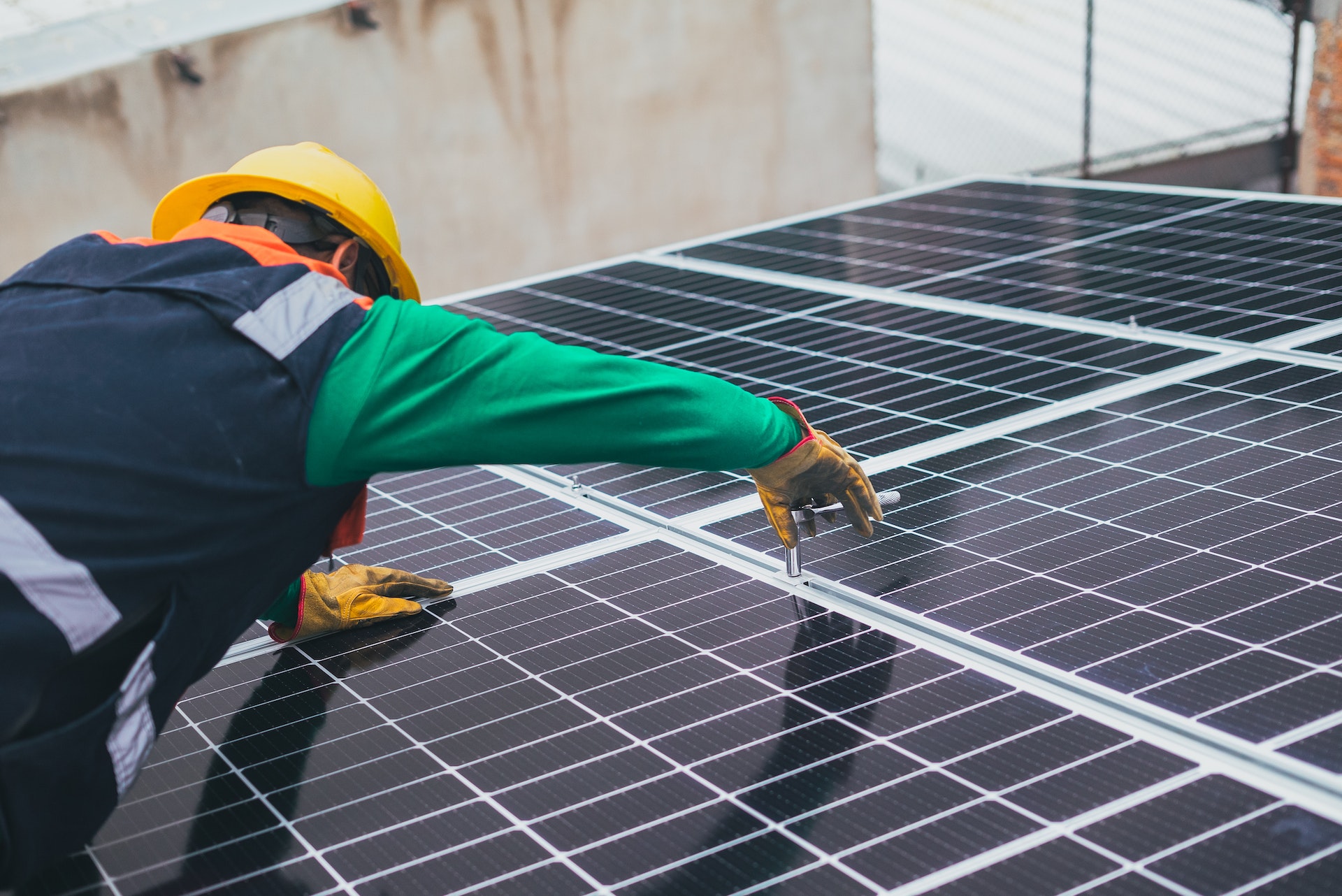 Solar panel maintenance